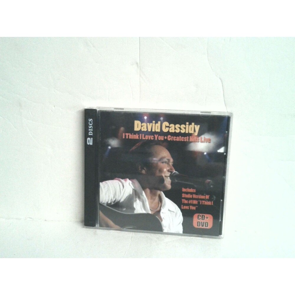 David Cassidy – I Think I Love You Greatest Hits Live CD+DVD 2003 Pop Goldline
